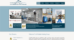 Desktop Screenshot of alkhalidiagroup.com